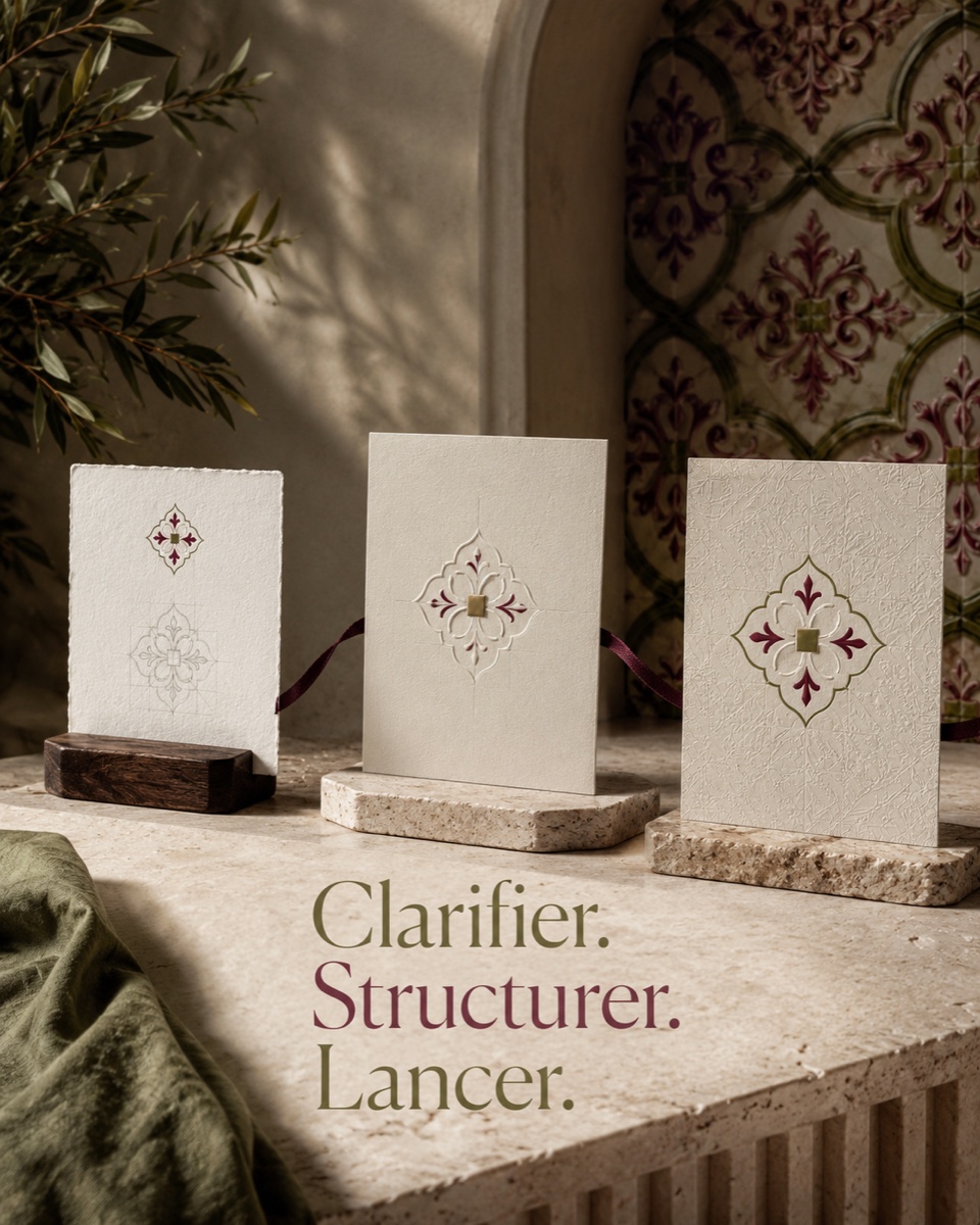 Publication Zellij Studio Clarifier Structurer Lancer